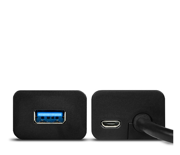 Axagon HUE-S2BP, 4x USB 5Gbps CHARGING hub, kabel USB-A 120cm, AC - 1353432 - zdjęcie 2
